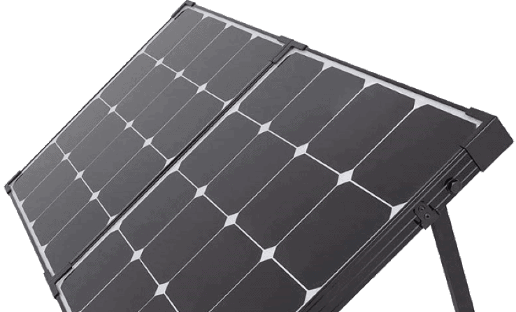 雷诺吉100瓦日蚀单晶太阳能旅行箱特色图像