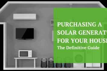 为你的房子买一个太阳能发电机